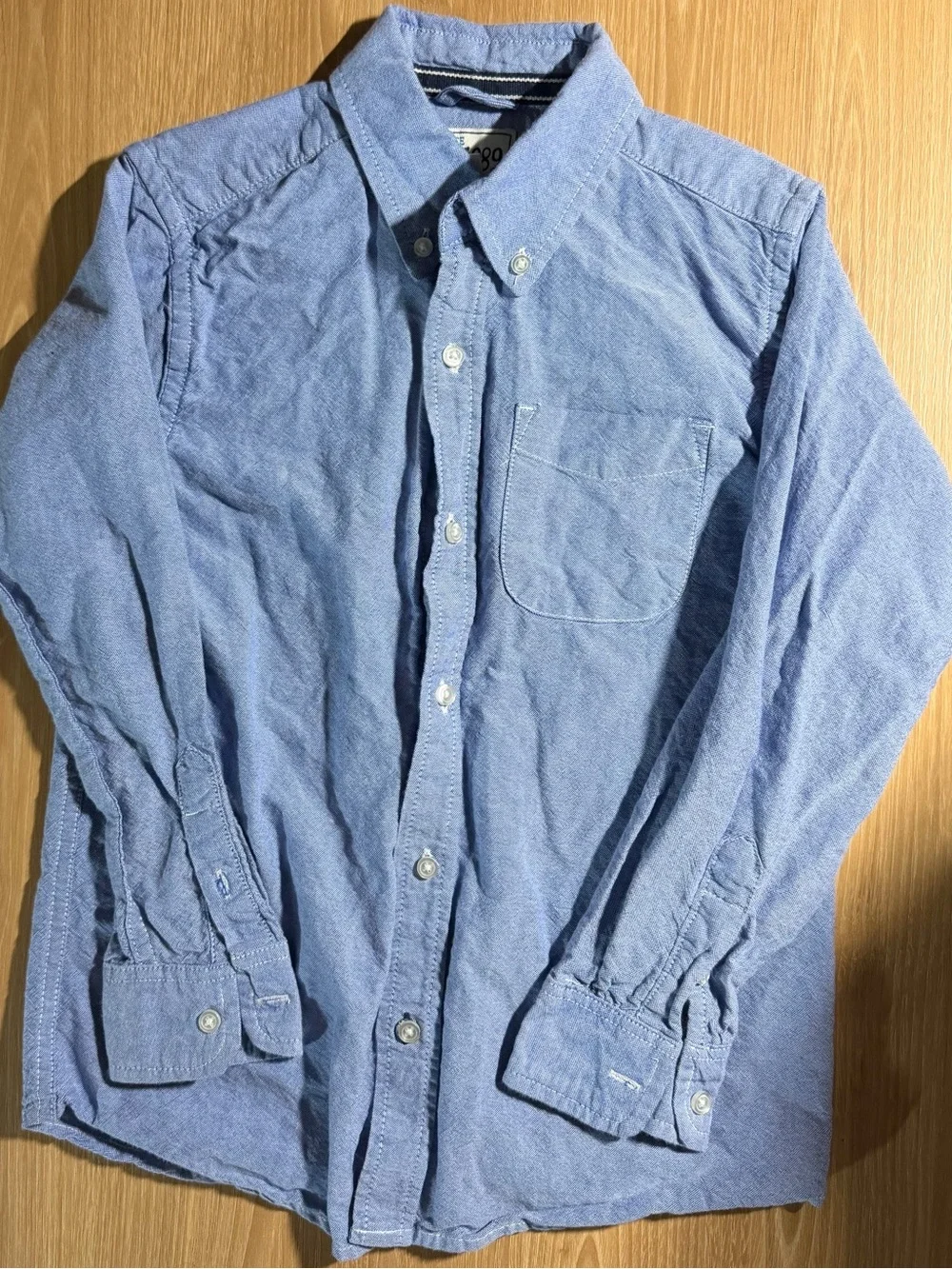 The Children's Place Light Blue Button-Down Shirt
